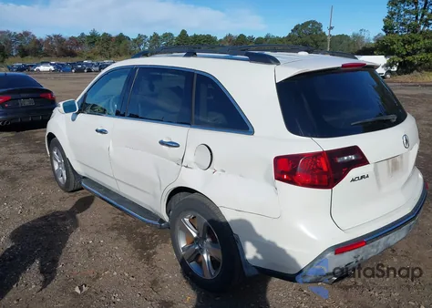 2010 Acura Mdx Technology Package from USA, damaged, VIN 2HNYD2H43AH510022